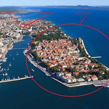 Candy Ap.-Near Center,Bus,Beach+Free Parking Place Zadar Exterior foto